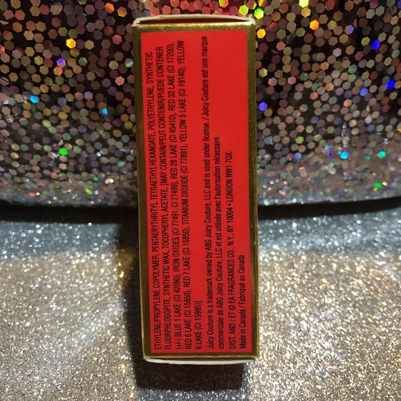 BNIB! Juicy Couture Glitter Velour Lipstick in Not Your Babe 02 💄 - Picture 6 of 7